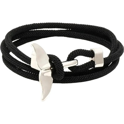 Gaira náramek stříbrná ploutev 3223 hnědá