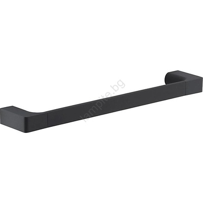 Gedy - Стенна закачалка за кърпи PIRENEI 6, 6x35 см матов черен (SH0104)