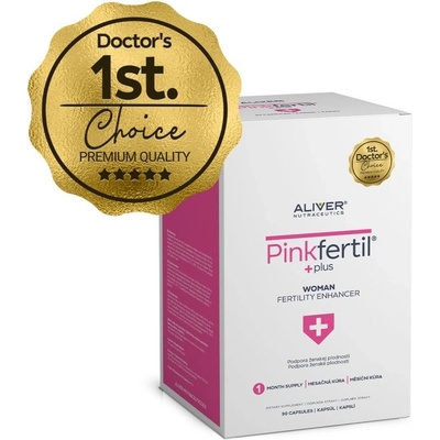 Aliver PinkFertil Plus pre ženy 90 kapsúl