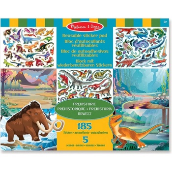 Image 1 of Melissa & Doug - Стикери за многократна употреба - Праистори (19341)
