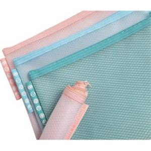 Exacompta Чанта за организиране, с цип, мрежеста, A5, EXACOMPTA "Chromaline Pastel", смесени цветове 37140E (37140E)