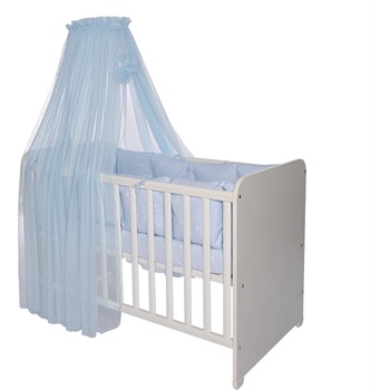 Lorelli Балдахин за бебешко легло Lorelli - Color Pom Pom, 480 x 160 cm, Син (20051290002)