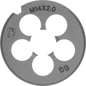 SIBRTEH Плашка Сибртех 77037, m14 × 2, 0 мм, дясна резба