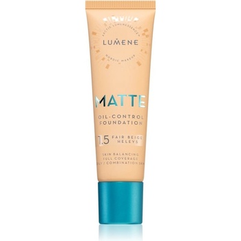 Lumene Matte Oil-Control matující make-up SPF20 1,5 Fair Beige / Fair 30 ml