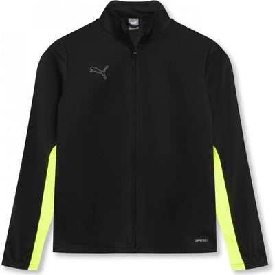 Puma Finesse Performance Tracksuit Set Junior Black/Yellow