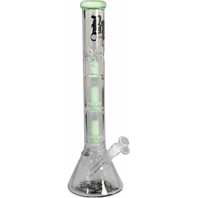 Black Leaf® Beaker Ice bong s UFO perkolací 46 cm Zelená