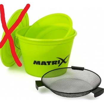 FOX Matrix Vedro Bucket bez Viečka Set Lime 20 l