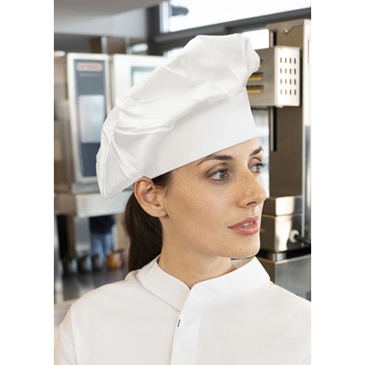 Karlowsky Kuchařská čepice Philipp Bílá – Zboží Dáma