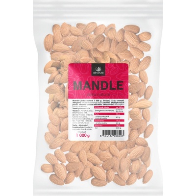 Allnature Mandle jádra 1000 g