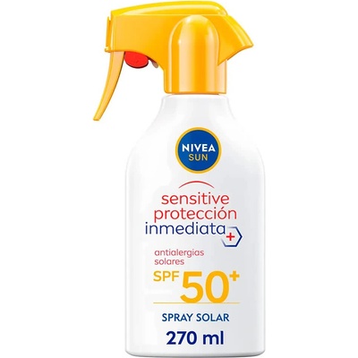Nivea Sensitive Skin Waterproof SPF50 200ml Sunscreen - Clear