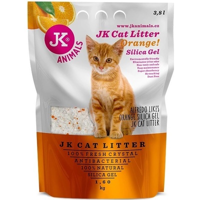 JK ANIMALS Litter Silica gel orange 1,6 kg/3,8 l