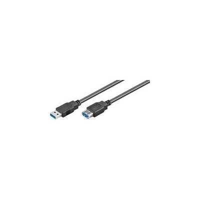 MicroConnect USB3.0AAF5B USB3.0 A (M) - USB3.0 A (F), 5m, černý