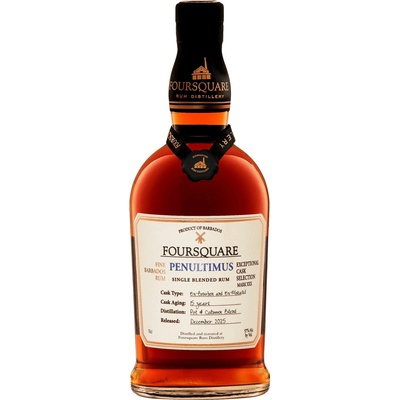 Foursquare Penultimus 57% 0,7 l (čistá fľaša)