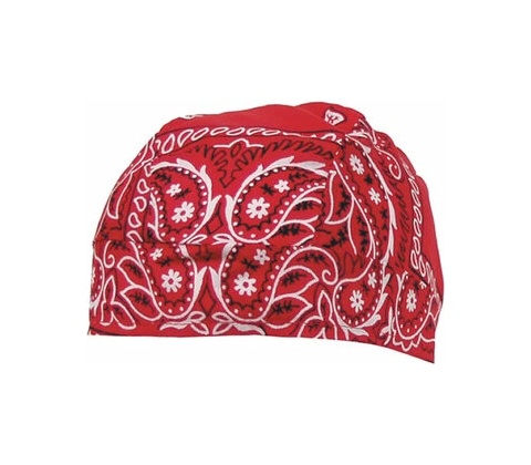 Headwrap červený