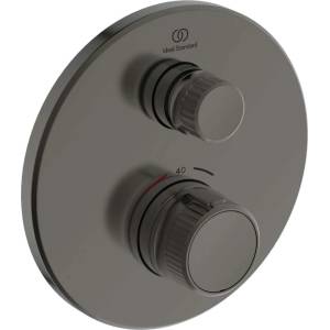 Ideal Standard CeraTherm Navigo - Термостатична душ-батерия за вграждане, Magnetic Grey A7295A5 (A7295A5)