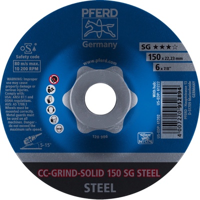 Pferd Brúsny kotúč 150 mm 64185150