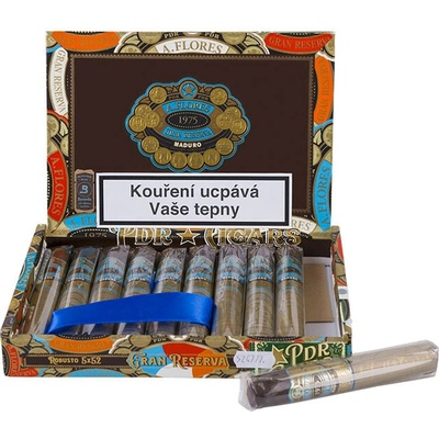 A.Flores Gran Reserva Robusto Maduro 10 ks