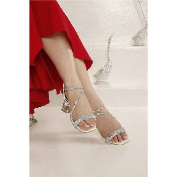 Moda Trend Дамски сандали - Бели #327485 (327485_Бяло)