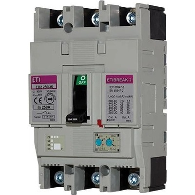 Eti 4P 250A 25KA EB2 250/4L 004671076