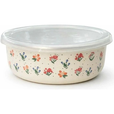 Metalac smaltovaná dóza s viečkom Julie 16 cm 1,3 l
