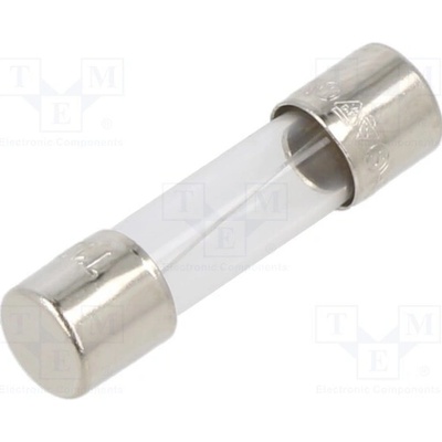 EATON/BUSSMANN BK1-S506-1-25-R Pojistka: tavná; kulatý,sklěněná; 1,25A; 250VAC; zpožděná; 5x20mm