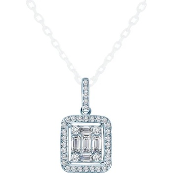 Image 1 of SAVICKI висулка: бяло злато. диаманти