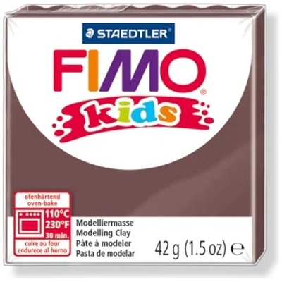 FIMO Глина, 42 g, горима, FIMO "Kids", кафява 8030-7 (8030-7)