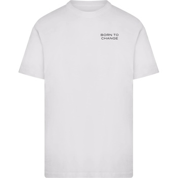Mister Tee Тениска Born To Change Tee white XXLUB-MT4002-00220 - Тъмносив, размер XS