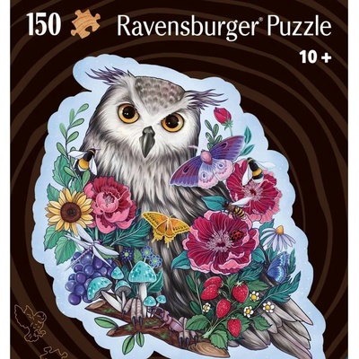 Ravensburger 175116 Drevené Tajomná Sova 150 dielov