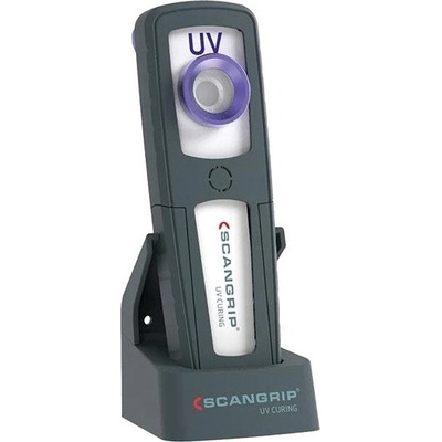 SCANGRIP UV-LIGHT – dobíjacia UV-LED lampa pre malé a stredné oblasti vytvrdzovania