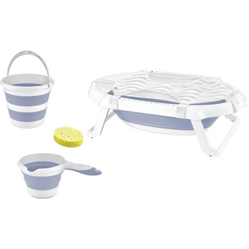 Image 1 of BabyJem Сгъваем комплект за къпане BabyJem - Син, 5 части (596)