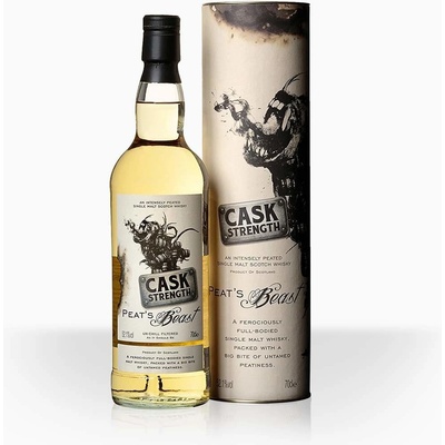 Peat's Beast Batch Strenght Whiskey 52,1% 0,7 l (tuba)