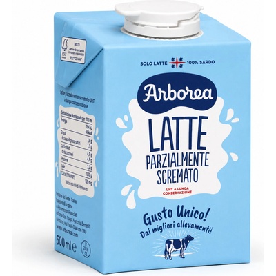 Arborea polotučné UHT mlieko 500 ml