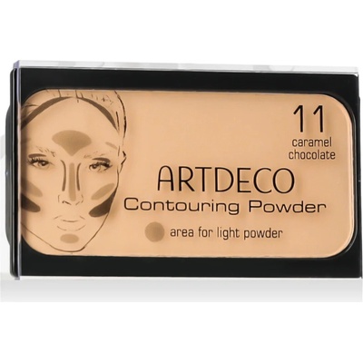 Artdeco konturovací pudr Strobing The Sound of Beauty Contouring Powder 11 Caramel Chocolate 5 g