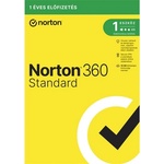 Symantec SW Norton 360 Standard - 21417481 - 10GB BG 1 потребител, 1 устройство/1 година, електронен лиценз (21417481)
