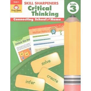 Skill Sharpeners: Critical Thinking, Grade 3 Workbook | Evan-Moor Educational Publishers (ISBN: 9781629383514)