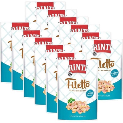Rinti Filetto Adult kura a losos 12 x 100 g