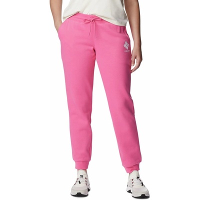Columbia Logo 2 Jogger dámske tepláky Wild Geranium Wild Rose Logo