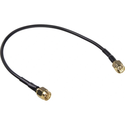 Anténny adaptér SMA samec/SMA samec; RG174, 19 cm