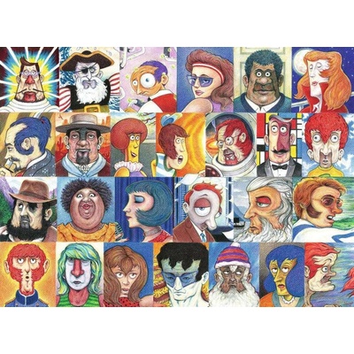 RAVENSBURGER Tváře 500 dielov