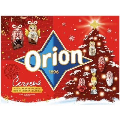 Orion Vianočná kolekcia červená horko-mliečna 351 g