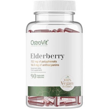 OstroVit Elderberry, 90 капсули, OstroVit