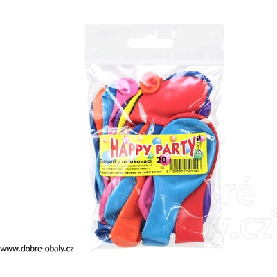 balónky mix barev Happy-Party