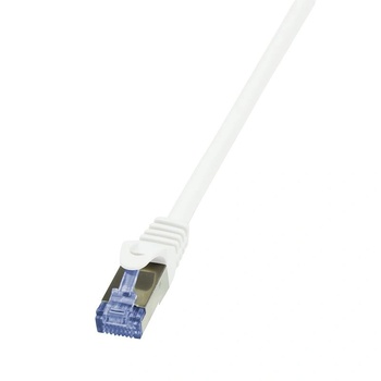 Image 1 of LogiLink CQ4071S Patchcord Cable, S/FTP, Cat6a, 5m, бял (CQ4071S)