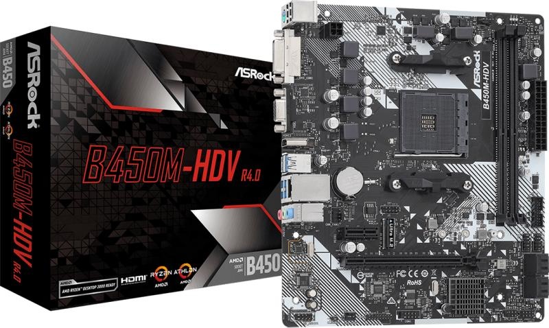 ASRock B450M-HDV R4.0