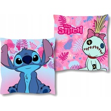 MLC Obojstranný Vankúš Lilo & Stitch ružový 38x38