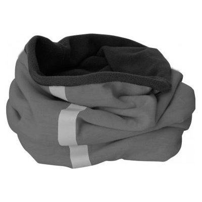 COTTON Zimný nákrčník MB 7300 svetlosivý carbon