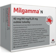 MILGAMMA N POR 40MG/90MG/0,25MG CPS MOL 50