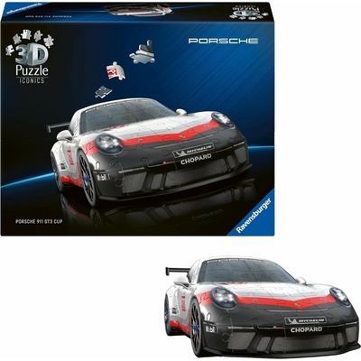 Ravensburger 3D puzzle Iconics Porsche 911 GT3 Cup 154 ks