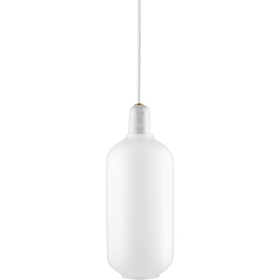 Normann Copenhagen Висяща лампа Amp продълговата бяла (502074)
